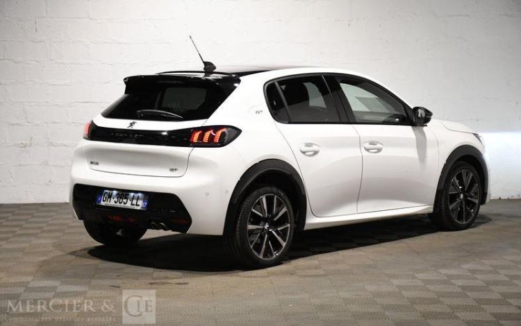 PEUGEOT 208 GT PURE TECH 130 S&S EAT8 BLANC GM-365-LL