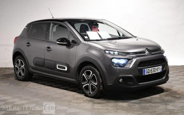 CITROEN C3 1.2 PURETECH 110ch SHINE EAT6 GRIS GQ-630-KY