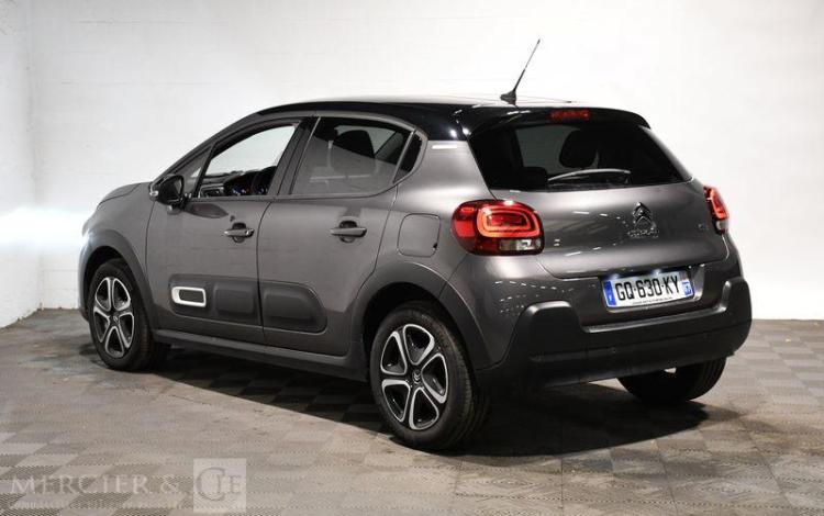 CITROEN C3 1.2 PURETECH 110ch SHINE EAT6 GRIS GQ-630-KY