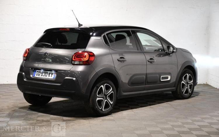 CITROEN C3 1.2 PURETECH 110ch SHINE EAT6 GRIS GQ-630-KY