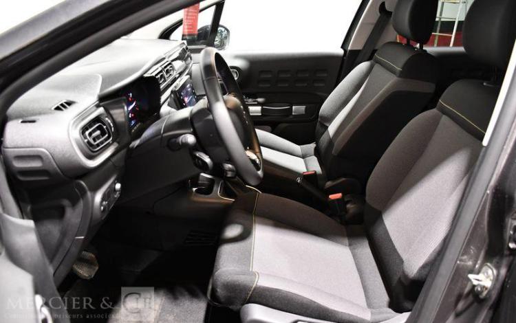 CITROEN C3 1.2 PURETECH 110ch SHINE EAT6 GRIS GQ-630-KY
