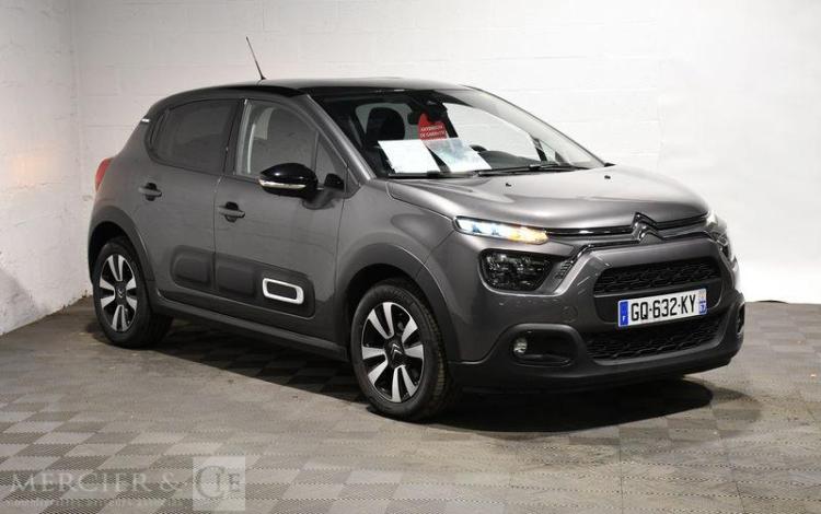 CITROEN C3 1.2 PURETECH 110 SHINE EAT GRIS GQ-632-KY