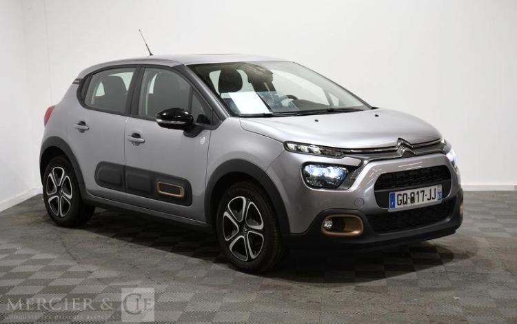 CITROEN C3 1.2 PURETECH 83ch C-SERIES GRIS GQ-817-JJ