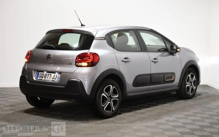CITROEN C3 1.2 PURETECH 83ch C-SERIES GRIS GQ-817-JJ