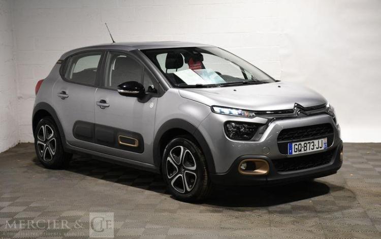 CITROEN C3 1.2 PURETECH 82ch C-SERIES GRIS GQ-873-JJ