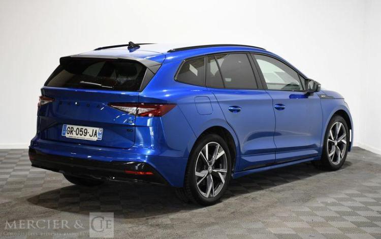 SKODA ENYAQ IV 60 BEV 180 62KWH SPORT LINE BLEU GR-059-JA