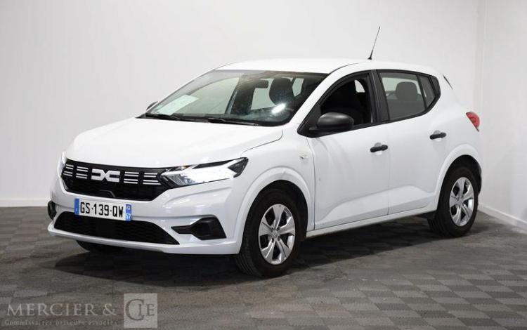 DACIA SANDERO 1.0 ECO-G 100 ESSENTIAL BLANC GS-139-QW