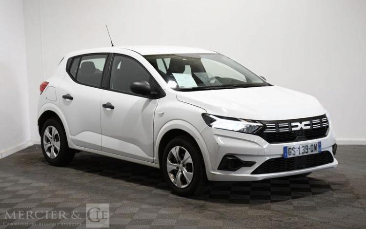 DACIA SANDERO 1.0 ECO-G 100 ESSENTIAL BLANC GS-139-QW