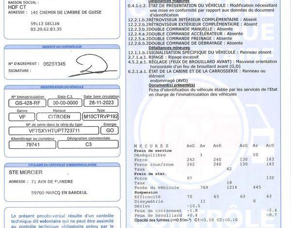 CITROEN C3 EX Auto Ecole 1.5 BLUEHDI 100 PLUS GRIS GS-428-RF