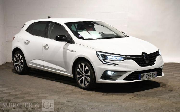 RENAULT MEGANE STE TECHNO TCE 140 EDC-23 BLANC GV-765-GM