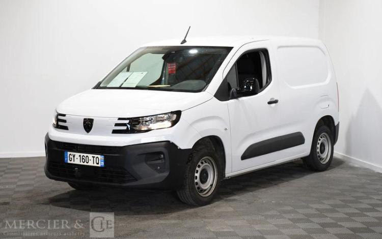 PEUGEOT PARTNER FOURGON 650kg M 1.5 BLUEHDI 100ch BLANC GY-160-TQ