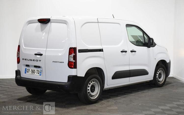 PEUGEOT PARTNER FOURGON 650kg M 1.5 BLUEHDI 100ch BLANC GY-160-TQ