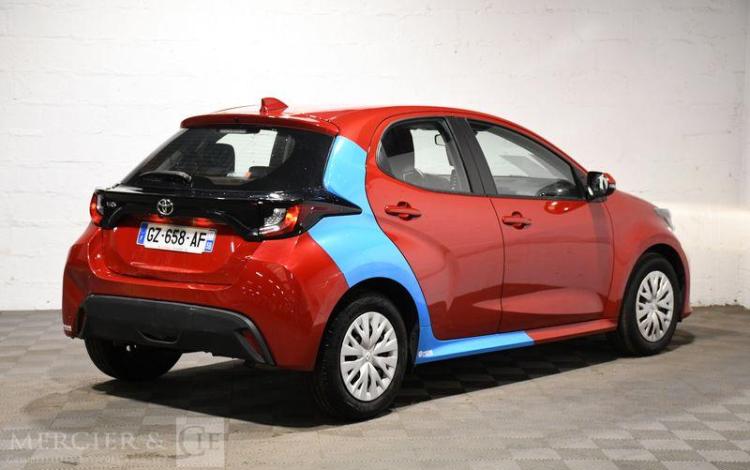 TOYOTA YARIS A,E NG 120 VVT-I DYNAMIC MY22 ROUGE GZ-658-AF