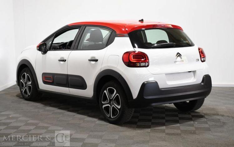 CITROEN C3 1.2 PURETECH 110 SHINE EAT – ESSENCE – 7537 KMS – ANNEE 2022 BLANC PZ2M217