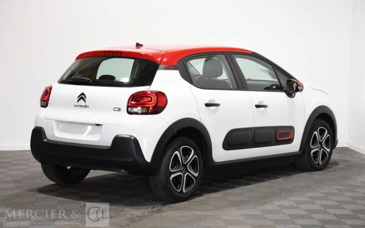 CITROEN C3 1.2 PURETECH 110 SHINE EAT – ESSENCE – 7537 KMS – ANNEE 2022 BLANC PZ2M217