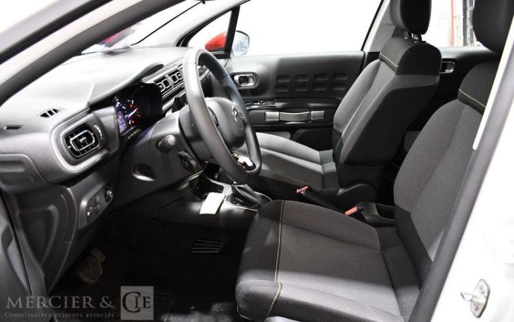 CITROEN C3 1.2 PURETECH 110 SHINE EAT – ESSENCE – 7537 KMS – ANNEE 2022 BLANC PZ2M217