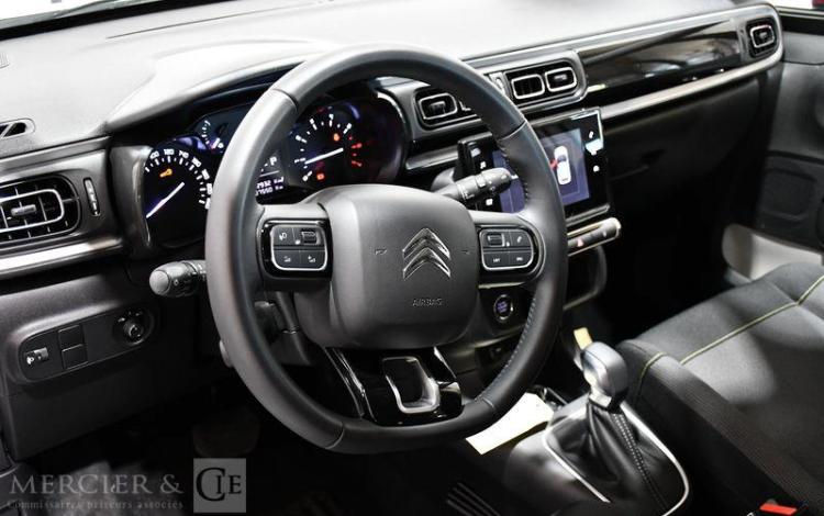 CITROEN C3 1.2 PURETECH 110 SHINE EAT – ESSENCE – 7537 KMS – ANNEE 2022 BLANC PZ2M217