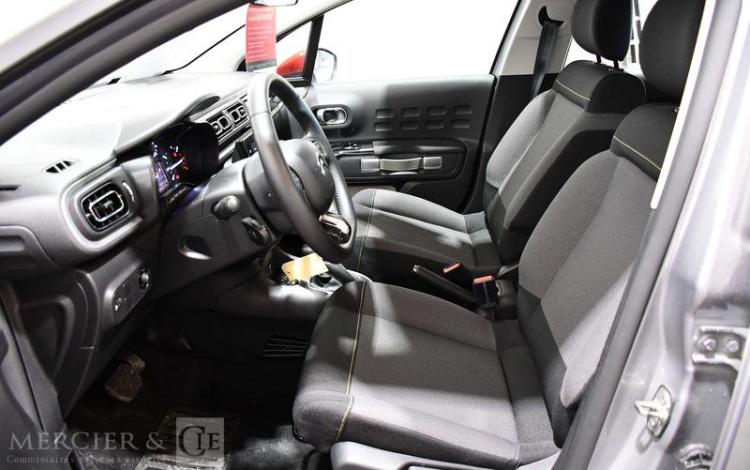 CITROEN C3 1.2 PURETECH 110 SHINE EAT – ESSENCE – 8542 KMS – ANNEE 2022 GRIS PZ2M357