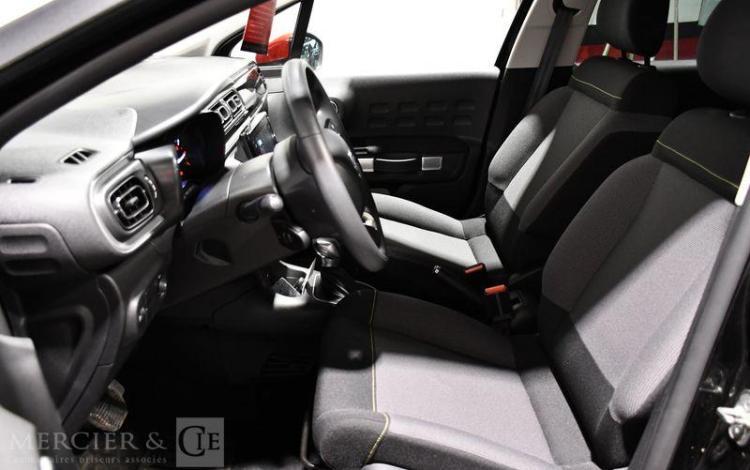 CITROEN C3 1.2 PURETECH 110 SHINE EAT – ESSENCE – 14114 KMS – ANNEE 2023 NOIR PZ2X738