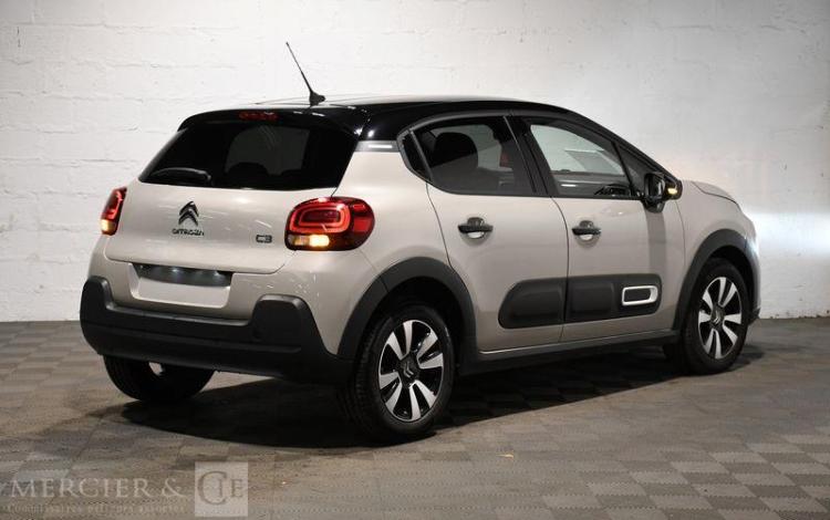 CITROEN C3 1.2 PURETECH 110 SHINE EAT – ESSENCE – 14650 KMS – ANNEE 2023 BEIGE PZ3G348