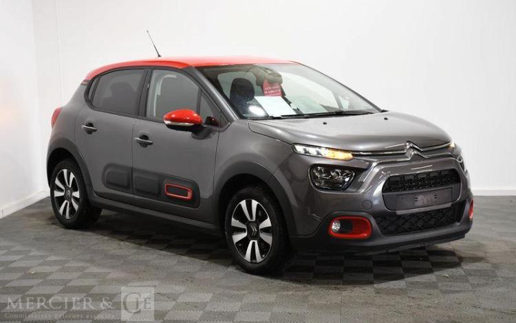 CITROEN C3 1.2 PURETECH 82ch SHINE GRIS PZ3G784