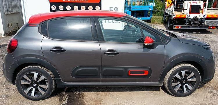 CITROEN C3 1.2 PURETECH 82ch SHINE GRIS PZ3G784