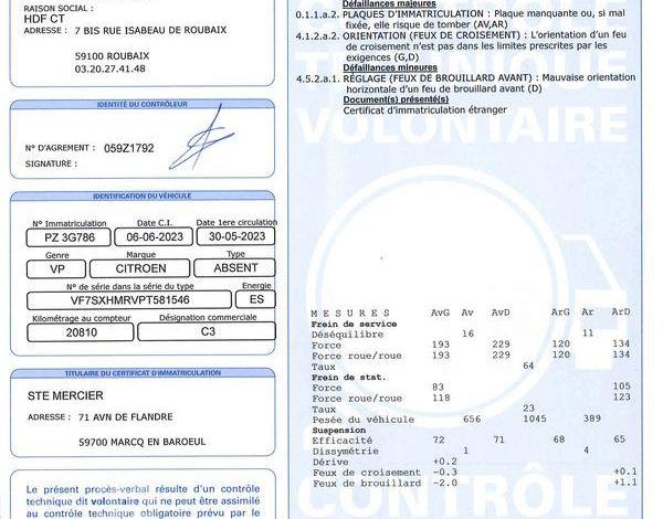 CITROEN C3  PZ3G786