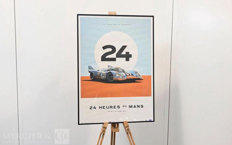 CADRE/POSTER PORSCHE 917 – 24H DU MANS-GULF  14