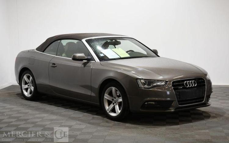 AUDI A5 CABRIOLET 3.0 TDI 245 AMBITION LUXE QUATTRO S-TRONIC MARRON 1CIX839
