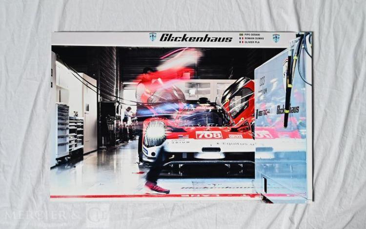 PHOTOGRAPHIE AUTOMOBILE SUR CADRE AMERICAIN-GLICKENHAUS 24H DE SPA  21