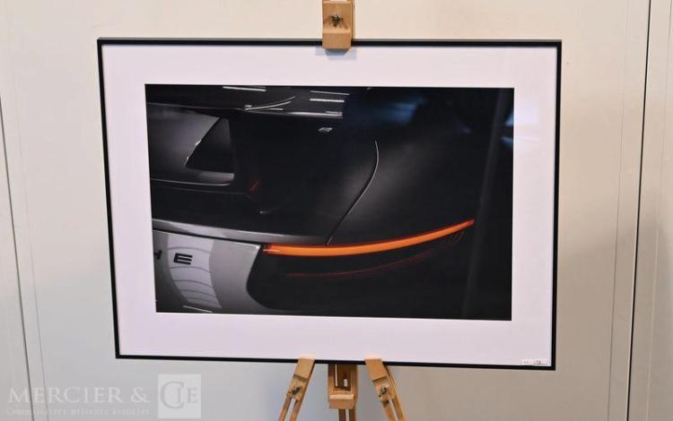 PHOTOGRAPHIE ENCADREE DINA BELLOSO AUTOMOBILE PORSCHE  36