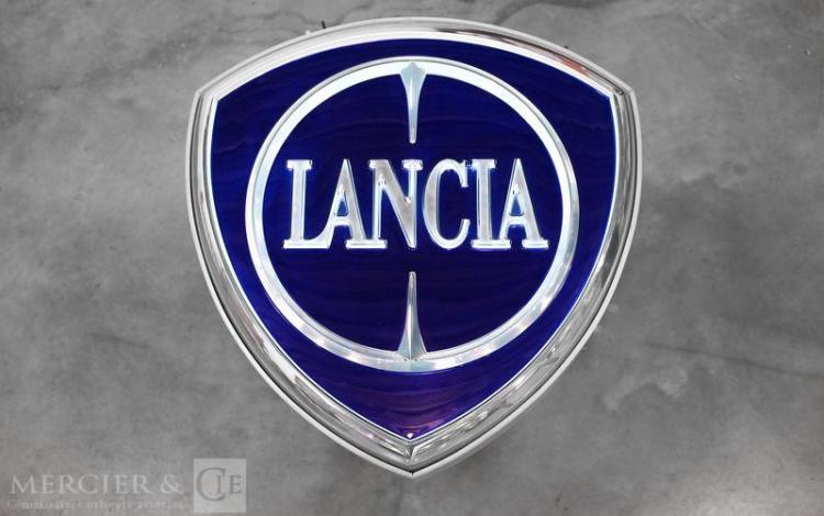 ENSEIGNE LUMINEUSE LANCIA CONCESION OFFICIEL-1990-LANCIA EN RELIEF  62