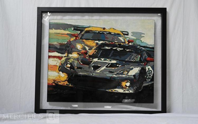 VIPER 24H MANS -ENCADRE CAISSE AMERICAINE PLEXIGLASS  78