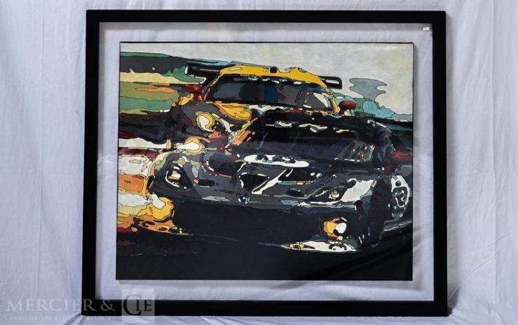 VIPER 24H MANS -ENCADRE CAISSE AMERICAINE PLEXIGLASS  78