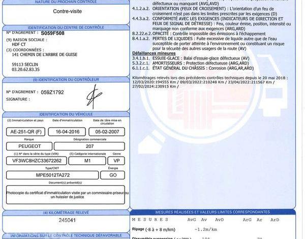 PEUGEOT 207 1.4 HDI 70CH URBAN GRIS AE-251-QR