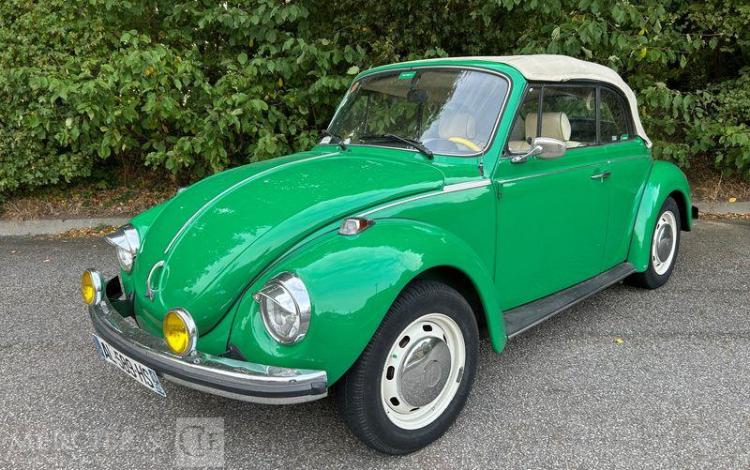 VOLKSWAGEN COCCINELLE CABRIOLET PAR KARMANN  AL-589-HS
