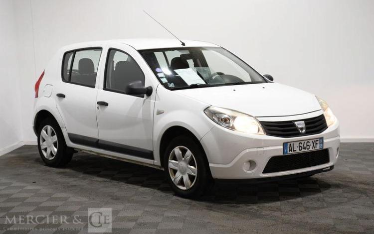 DACIA SANDERO 1.4 MPI GPL 75CH AMBIANCE BLANC AL-646-XF