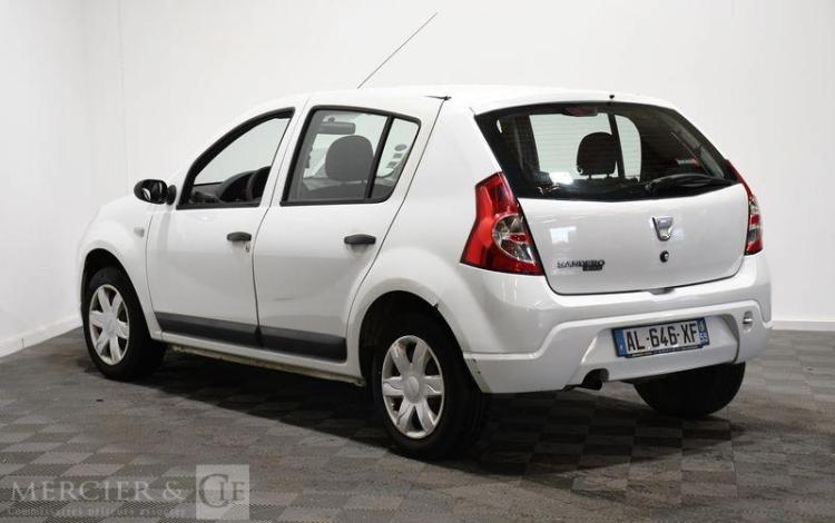 DACIA SANDERO 1.4 MPI GPL 75CH AMBIANCE BLANC AL-646-XF