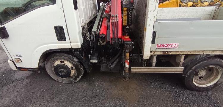 ISUZU SERIE N BLANC BE-772-TY
