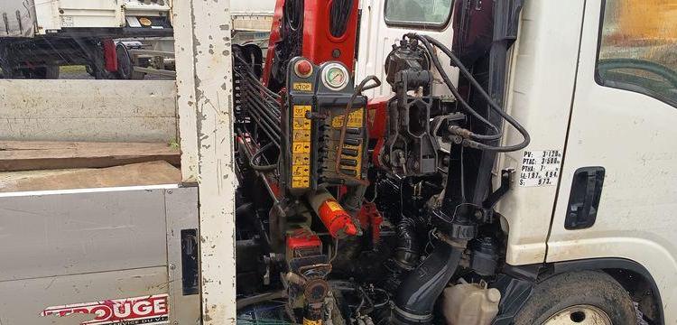 ISUZU SERIE N BLANC BE-772-TY