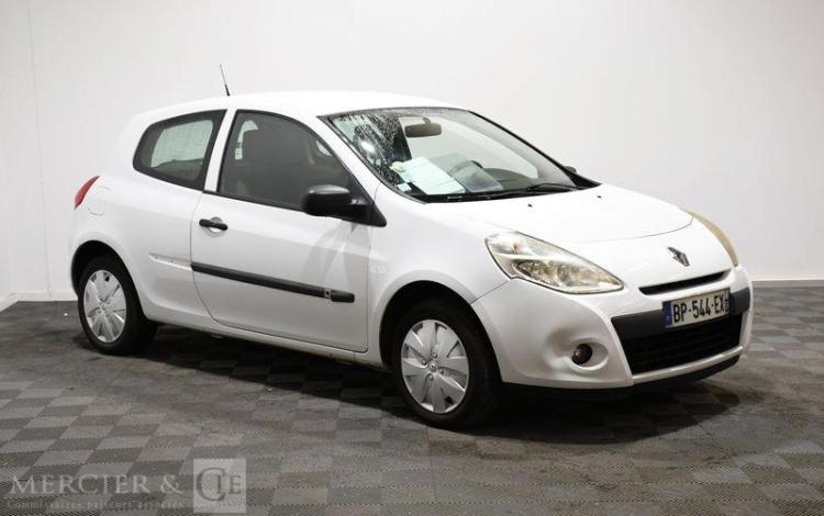 RENAULT CLIO STE 1.5 DCI 75CH AIR BLANC BP-544-EX