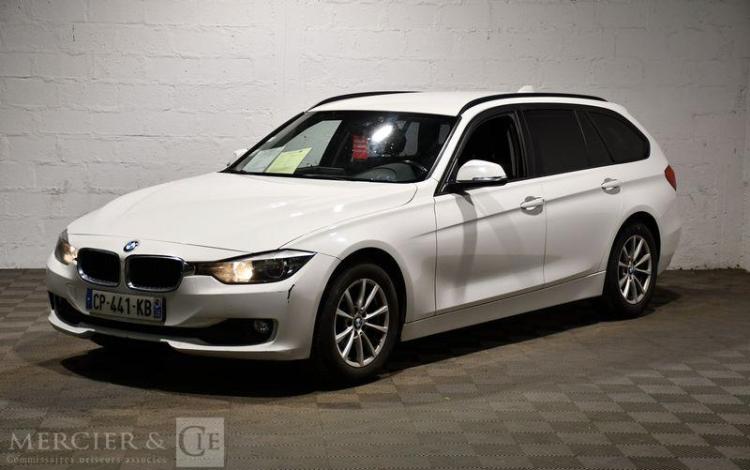 BMW SERIE 3 TOURING 2,0 318D 145 LOUNGE BVA BLANC CP-441-KB