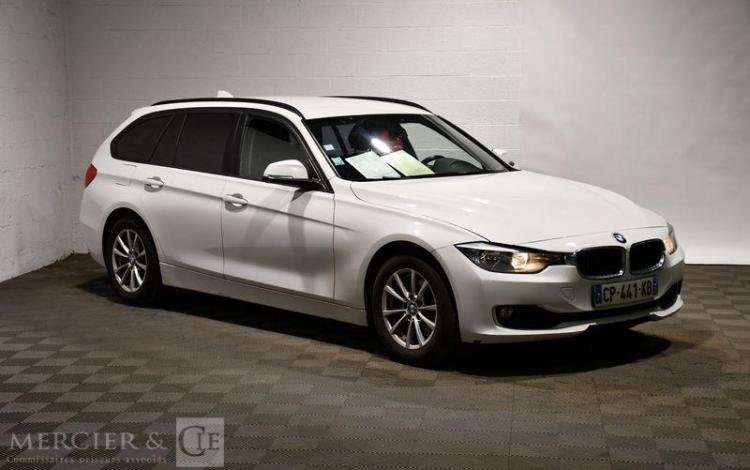 BMW SERIE 3 TOURING 2,0 318D 145 LOUNGE BVA BLANC CP-441-KB