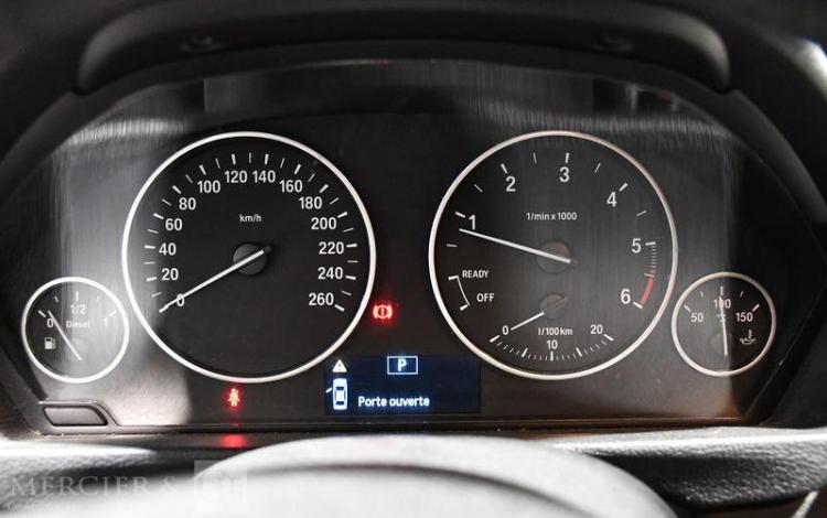 BMW SERIE 3 TOURING 2,0 318D 145 LOUNGE BVA BLANC CP-441-KB