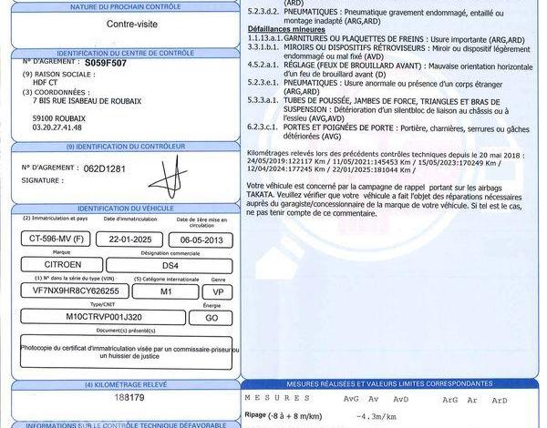 CITROEN DS4 BLUEHDI110  SO CHIC BLANC CT-596-MV