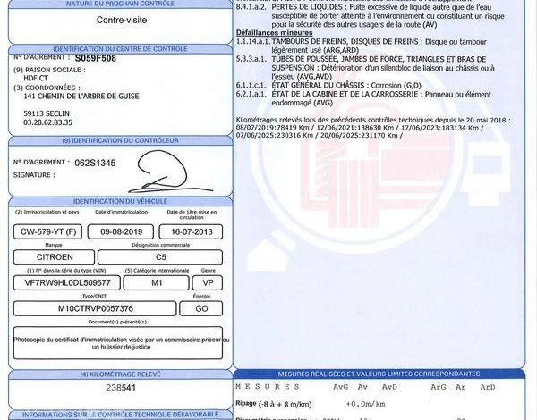 CITROEN C5 BREAK 1.6 HDI 115 CONFORT BLEU CW-579-YT
