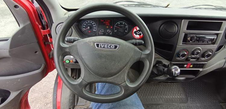 IVECO DAILY 35S11 AVEC NACELLE MULTITEL 160 ALU/DS 16M – 5537 HEURES – 131066 KMS ROUGE DA-510-PB