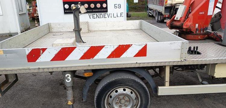 IVECO DAILY 35S11 AVEC NACELLE MULTITEL 160 ALU/DS 16M – 5537 HEURES – 131066 KMS ROUGE DA-510-PB