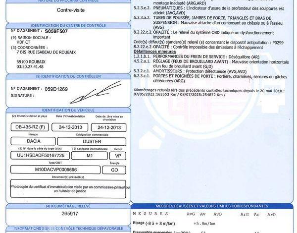DACIA DUSTER 1.5 DCI 110CH PRESTIGE 4X2 GRIS DB-435-RZ