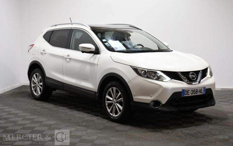 NISSAN QASQHAI GENERATION-II 1.2 DIGT 115CH VISIA 2WD BLANC DE-358-HL